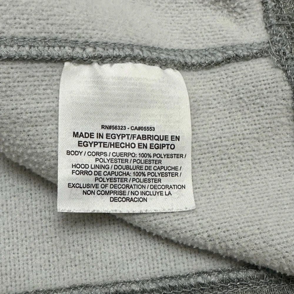 Nike Hoodie Therma-FIT Men's XL Gray Blue Swoosh Pullover Sweatshirt 657533-063